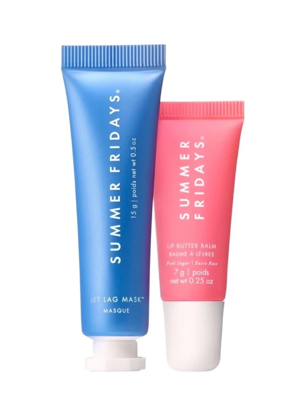 Summer Fridays Lip Butters, Jet Lag Mask Moisturizer, & Retinol bundle new.